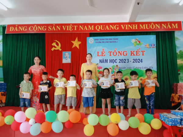 LỄ TỔNG KẾT NĂM HỌC 2023 – 2024  TRƯỜNG MẦM NON VĨNH NGUYÊN 2