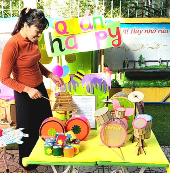 HỘI THI ĐỒ DÙNG TỰ TẠO CẤP TRƯỜNG