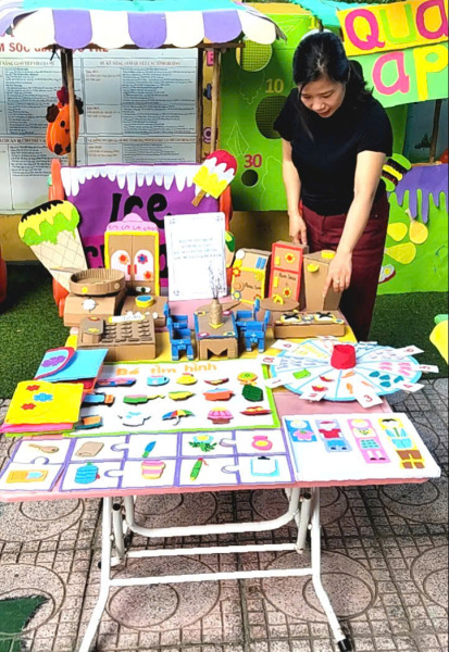 HỘI THI ĐỒ DÙNG TỰ TẠO CẤP TRƯỜNG