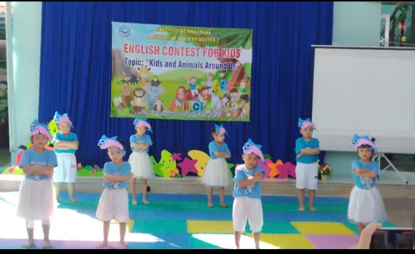 HỘI THI BÉ VỚI TIẾNG ANH