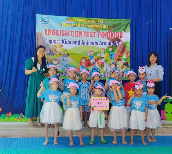 HỘI THI BÉ VỚI TIẾNG ANH