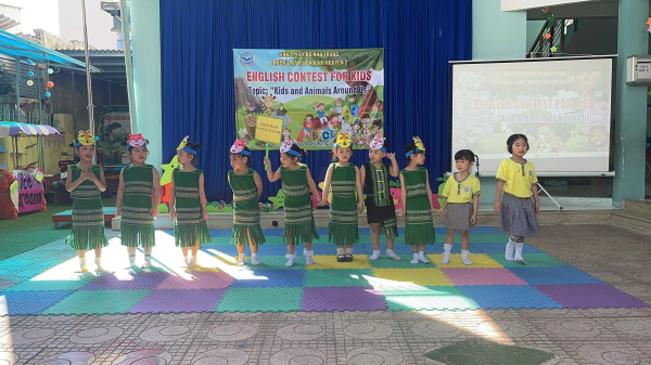 HỘI THI BÉ VỚI TIẾNG ANH