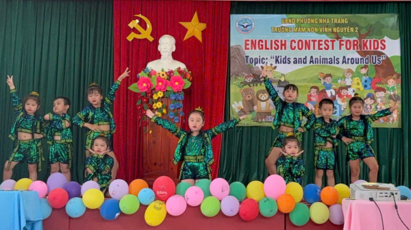 HỘI THI BÉ VỚI TIẾNG ANH